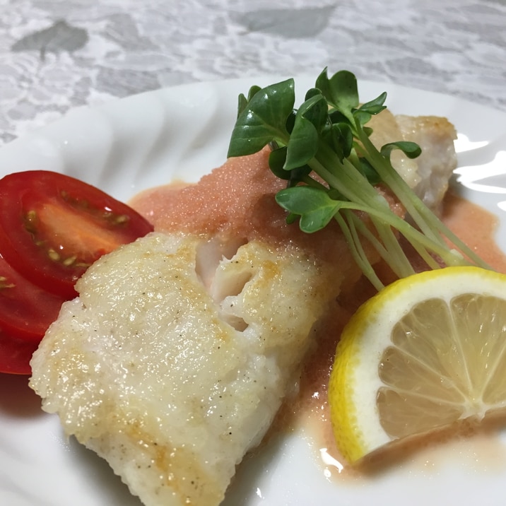 白身魚の明太ソース添え レシピ 作り方 By ミシェル ラ フランス 楽天レシピ 白身魚の明太ソース添え レシピ 作り方 By ミシェル ラ フランス 楽天レシピ